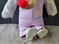 Hand Made Stuffed Moose Doll