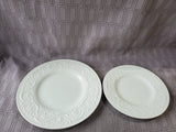 2 Piece Wedgwood "Patrician" Plate Set
