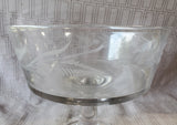 Clear Glass Compote Dish