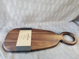 Natural Elements Acacia Wood Charcuterie Board UNUSED