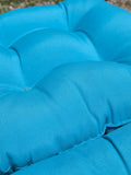 Set of Four Teal Seat Cushions
