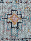 Multi-Colored Shag Area Rug