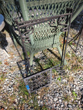 Black Metal Folding Plant Stand