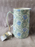 Heron Cross Pottery Floral Pitcher