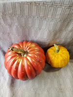 Pair of Foam Pumpkins