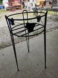Green Metal Plant Stand