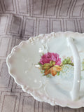 Floral Ceramic Candy Basket