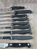 (B) Assorted Lot of Kitchen Knives