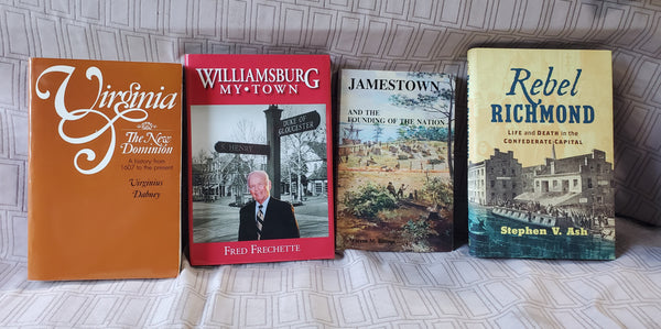 (A) Lot of Virginian Books