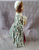 Signed Byers' Choice Carolers Colonial Williamsburg "Woman with Basket" Figurine
