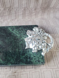 Marble Grapevine Rectangular Cheese Tray