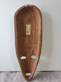 Tall Carved Wooden Mask