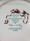 10 Piece Lenox "Winter Greetings Everyday" China Set