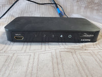 RocketFish 4 Port HDMi Switch with Remote WORKS