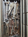 Red Metal 6-Drawer Tool Chest Full Of Tools