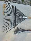 Leaf Rake and Shrub Rake