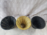 Lot of 3 Beaded Miniatures Lamp Shades