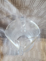 Heavy Clear Glass Pitcher