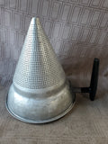 Vintage Aluminum Conical Food Sieve