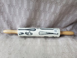 Williams-Sonoma Stoneware Kitchen Utensil Rolling Pin
