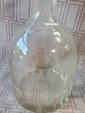(A) Clear Glass "Claret" Decanter