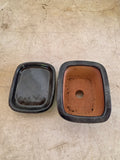 Small Glazed Terracotta and Terracotta Planter/Saucer Lot (6 sets)