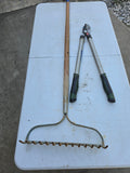 Stiff Rake and Loppers