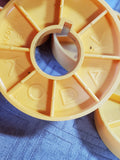Lot of Kodak Plastic Yellow Film Reel Cores