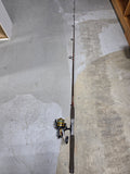 Vintage Penn 650 SS Reel and 7' Fenwick Rod (A)