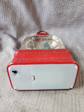 Lighted Christmas Snow Globe Lantern WORKS