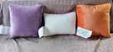 Lot of 3 Miniature Halloween Throw Pillows