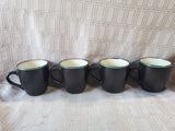 Set of 4 Bass Pro Shop Bear Silhouette Coffee Mugs
