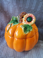 Royal Norfolk Ceramic Pumpkin Jar