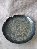Etched Brass Decorative Plate