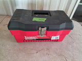 16" Ace Plastic Toolbox Full of Tools