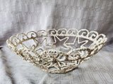 Crushed Seashell Covered Decorative Bowl
