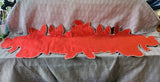 Embroidered and Beaded Table Runner