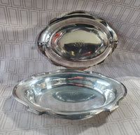 Silverplate Covered Vegetable Dish