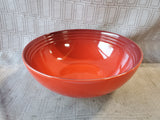 Le Creuset Vancouver Cerise Red Stoneware Serving Bowl
