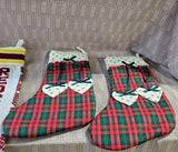 (A) Small Lot of Assorted Christmas Stockings