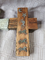 Pair of Wall Hanging Crosses