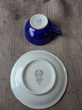 Winterling Bavaria Cobalt Blue Demitasse and Saucer Set