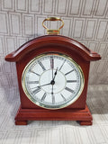Wooden Mantel Clock WORKS