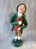 (B) Byers' Carolers Colonial Williamsburg "Boy with Wooden Clarinet" Figurine