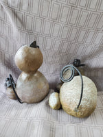 Pair of Resin Cat Figurines
