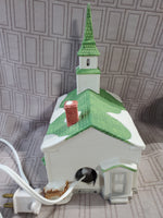 Dept 56 "New England Village" Lighted Church WORKS