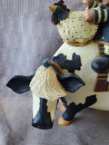Williraye Studios "Let's Join the Parade!" Americana Cow Figurine AS IS—READ DESCRIPTION CAREFULLY**