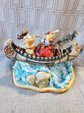 Maruri Limited Edition Santa's World Travels Collection "Rapid Delivery" Figurine