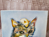 Cat with Mouse Ceramic Tile