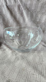 Clear Glass Decorative Bowl